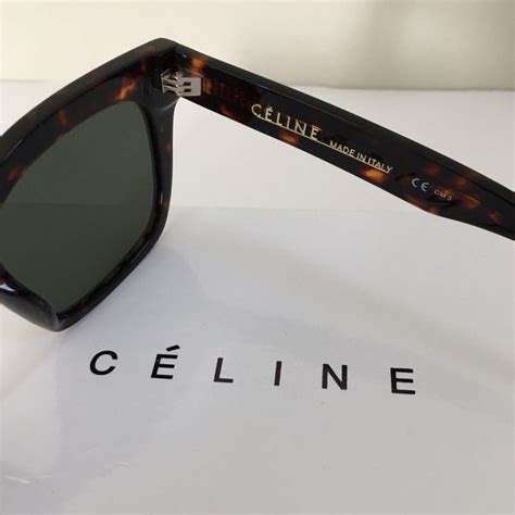 celine triomphe sunglasses fake|How to spot fake Celine sunglasses. Real vs fake Celine.